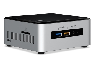 Intel BOXNUC6I5SYH barebone per PC/stazione di lavoro UCFF Nero, Argento LGA 1356 (Presa B2) i5-6260U 1,8 GHz