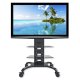 Techly Supporto a Pavimento con 2 Mensole Trolley TV LCD/LED/Plasma 32-70