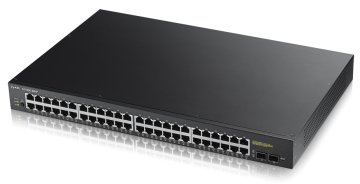 Zyxel GS1900-48HP Gestito L2 Gigabit Ethernet (10/100/1000) Supporto Power over Ethernet (PoE) Nero