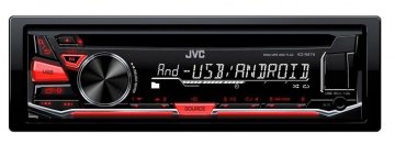 JVC KD-R474 Ricevitore multimediale per auto Nero 22 W Bluetooth