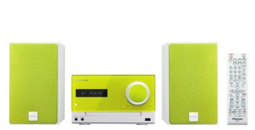 Pioneer X-CM35 Microsistema audio per la casa 30 W Lime