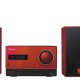 Pioneer X-CM35 Microsistema audio per la casa 30 W Nero, Rosso 2