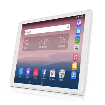 Alcatel One Touch PIXI 3 (10) 8 GB 25,4 cm (10") Mediatek 1 GB Android Bianco