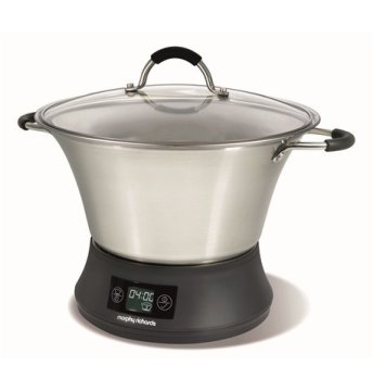Morphy Richards 461007EE apparecchio multi-cottura 6,5 L 800 W Nero, Acciaio inox