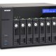 QNAP TVS-871-PT-4G server NAS e di archiviazione Tower Intel® Pentium® G3250 4 GB DDR3 0 TB HDD+SSD QNAP Turbo System Nero 11