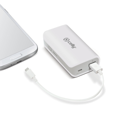 Celly Li-Ion 4000mAh Ioni di Litio Bianco