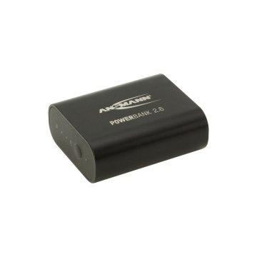 Ansmann Powerbank 2.6 Polimeri di litio (LiPo) 2600 mAh Nero