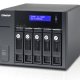 QNAP UX-500P contenitore di unità di archiviazione Custodia per Disco Rigido (HDD) Nero 2.5/3.5