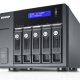 QNAP UX-500P contenitore di unità di archiviazione Custodia per Disco Rigido (HDD) Nero 2.5/3.5