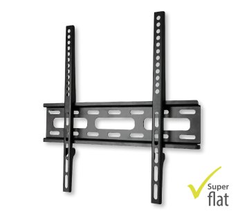 Just-Mounts JM400F Supporto TV a parete 139,7 cm (55") Nero