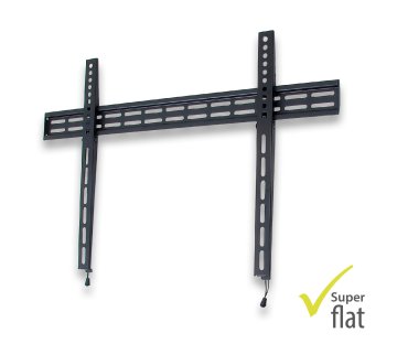 Just-Mounts JM600SF Supporto TV a parete 190,5 cm (75") Nero