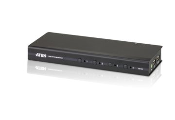 ATEN CS74D switch per keyboard-video-mouse (kvm) Nero