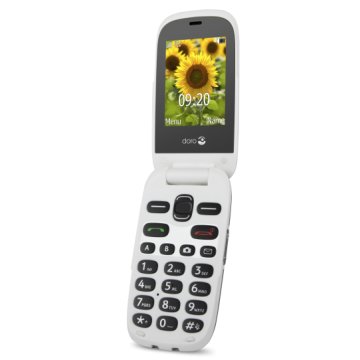 Doro PhoneEasy 6030 6,1 cm (2.4") 94 g Grafite, Bianco Telefono di livello base