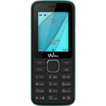 Wiko LUBI4 4,5 cm (1.77") 68 g Nero, Verde Telefono di livello base