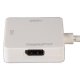 Hama mini DisplayPort - DVI/DisplayPort/HDMI DisplayPort + DVI + HDMI Bianco 4