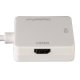 Hama mini DisplayPort - DVI/DisplayPort/HDMI Bianco 6