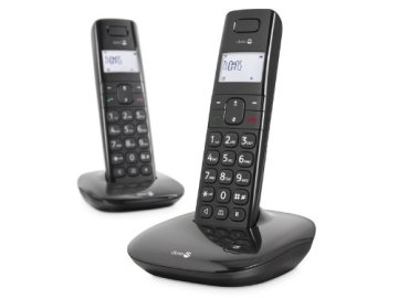 Doro Comfort 1010 duo Telefono DECT Identificatore di chiamata Nero