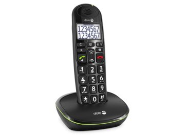 Doro PhoneEasy 110 Telefono DECT Identificatore di chiamata Nero