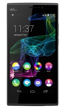 Wiko RIDGE FAB 4G 14 cm (5.5") Doppia SIM Android 4.4.4 Micro-USB B 2 GB 16 GB 2820 mAh Nero, Grigio