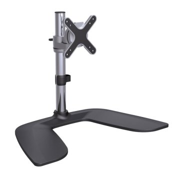 Sopar 23280 Supporti a parete per TV 58,4 cm (23") Scrivania Nero, Argento