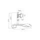 Sopar 23280 Supporti a parete per TV 58,4 cm (23
