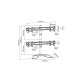 Sopar 23281 Supporti a parete per TV 58,4 cm (23
