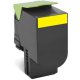 Lexmark 80C2XYE cartuccia toner 1 pz Originale Giallo 2