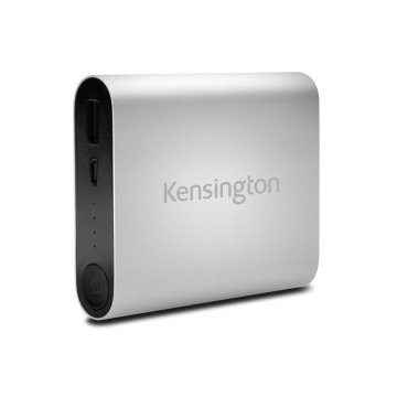 Kensington Caricabatterie USB portatile 10400 - Argento