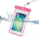 Celly WPCBAGXL02 custodia per cellulare Custodia a tasca Rosa, Trasparente 2