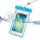 Celly WPCBAGXL03 custodia per cellulare Custodia a tasca Blu, Trasparente 2