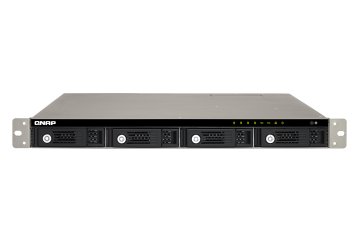 QNAP TVS-471U-RP NAS Rack (1U) Intel® Core™ i3 i3-4150 4 GB DDR3 0 TB QNAP Turbo System Nero