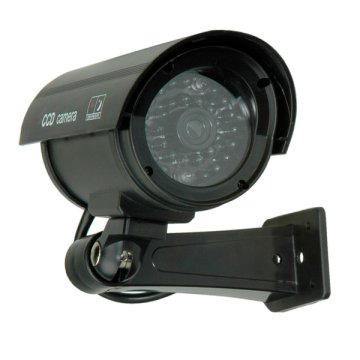 VALUE 21.99.1626 videocamera di sicurezza finta Nero Pallottola (forma)