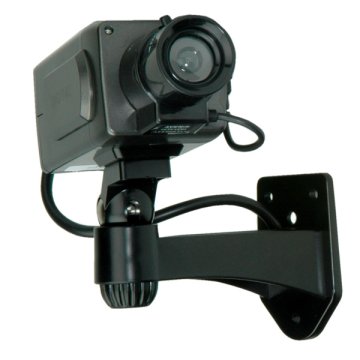 VALUE Dummy Indoor Camera with LED Flashlight nero