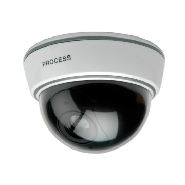 VALUE Dummy Dome Camera with LED Flashlight bianco