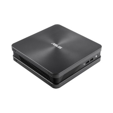 ASUS VivoMini VC65 Intel® Pentium® G4400T 4 GB DDR3L-SDRAM 500 GB HDD Windows 10 Pro Mini PC Nero