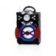 Conceptronic CSPKBTBASSPARTY altoparlante portatile e per feste Nero, Rosso 20 W 2
