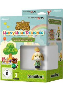 Nintendo Animal Crossing: Happy Home Designer + amiibo Isabelle Standard ITA Nintendo 3DS