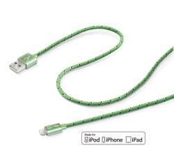 Celly 1.0M USB - Lightning M/M 1 m Verde