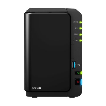 Synology DiskStation DS216+ server NAS e di archiviazione Desktop Collegamento ethernet LAN Nero N3050