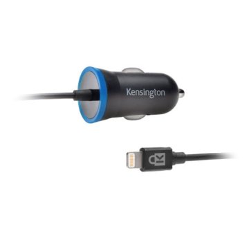 Kensington Caricabatteria da auto PowerBolt™ 2.4 — Nero