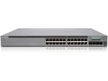 Juniper EX3300, 24-port PoE+ Gestito L2/L3 10G Ethernet (100/1000/10000) Supporto Power over Ethernet (PoE) 1U Nero