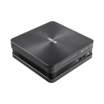 ASUS VivoMini VC65R Intel® Pentium® G4400T 8 GB DDR3L-SDRAM 1 TB HDD Windows 10 Pro Mini PC Nero