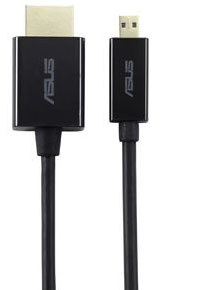 ASUS 1.6m HDMI cavo HDMI 1,6 m HDMI tipo D (Micro) HDMI tipo A (Standard) Nero