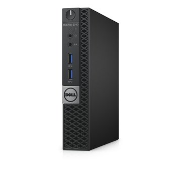 DELL OptiPlex 3040m Intel® Core™ i3 i3-6100T 4 GB DDR3L-SDRAM 500 GB HDD Windows 7 Professional Mini PC Nero