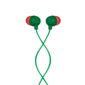 The House Of Marley Little Bird Cuffie Cablato In-ear Musica e Chiamate Verde, Rosso