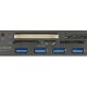 DeLOCK 91493 lettore di schede USB 3.2 Gen 1 (3.1 Gen 1) Interno Nero, Metallico 3
