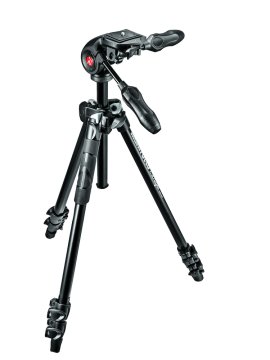Manfrotto MK290LTA3-3W treppiede Fotocamere digitali/film 3 gamba/gambe Nero