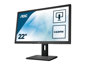 AOC 75 Series E2275PWJ Monitor PC 54,6 cm (21.5") 1920 x 1080 Pixel Full HD LED Nero