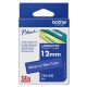 Brother TZE-535 nastro per etichettatrice Bianco su blu 5