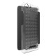 Wiko Folio Diamonds custodia per cellulare Custodia a libro Trasparente, Nero 2